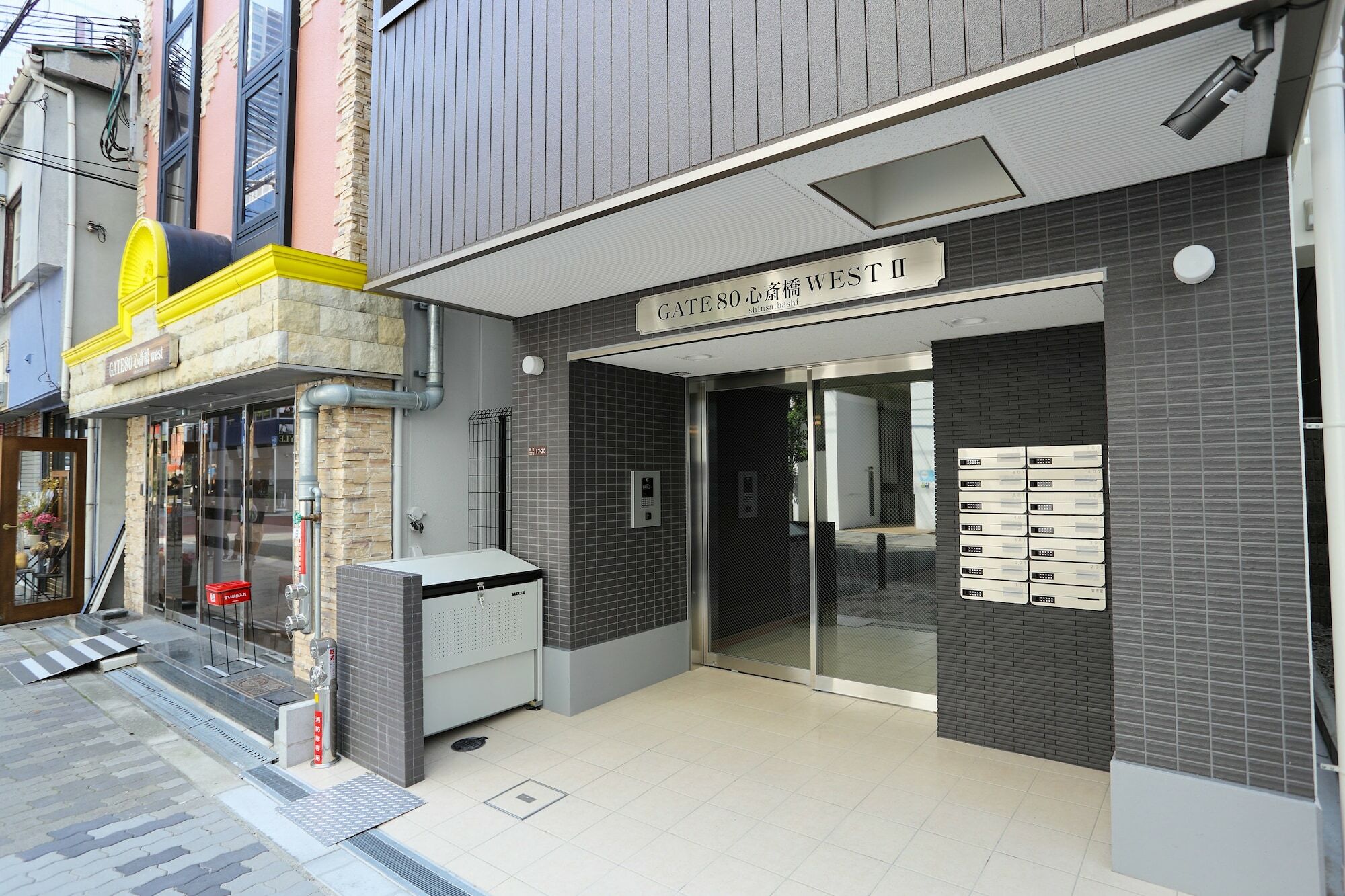 Ferienwohnung Gate80 Shinsaibashi West Ⅱ Ōsaka Exterior foto
